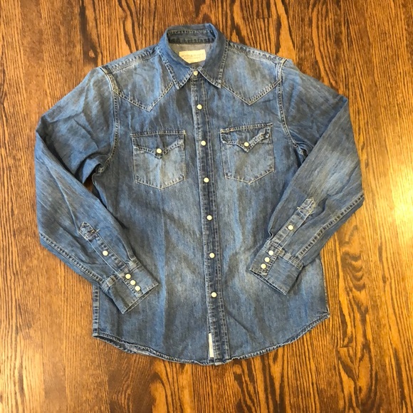 Denim & Supply Ralph Lauren Other - Ralph Lauren Denim and Supply Western Pearl Snap Denim Shirt
